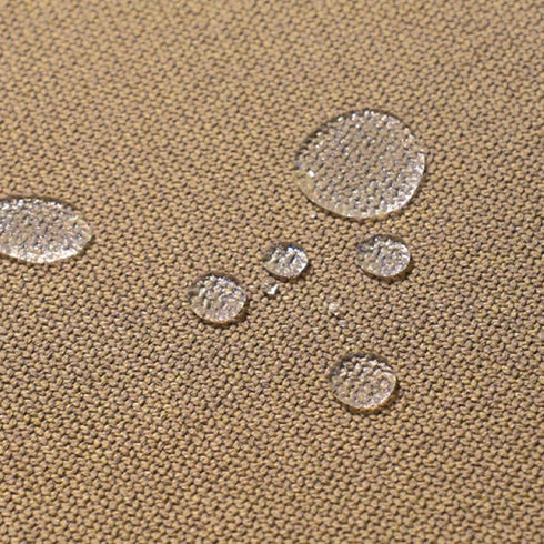 Brown Waterproof Bedside Table Mat - Cotton & Linen Dust Cover