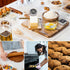20 Pcs MINI Geometric Metal Cookie Cutters Set, Fun Stainless Steel Biscuit Molds for Kitchen, Baking & Decorative Food