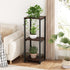 3 (3 Plant Stand Indoor Corner Tall Tier Metal Modern Flower Storage Plant Shelf Holder for Living Room Balcony