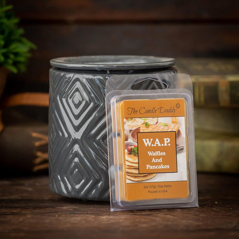 The Candle Daddy W.A.P. - Waffles and Pancakes Scented Melt, Maximum Scent Wax Cubes/Melts, 1 Pack - 2 Ounces