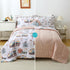 Sets 6 Set Country Set, Mooreeke Kids Twin Comforter for Boys Pieces Train Bedding for Teens Microfiber Train Town Kids