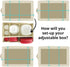 Food Storage Container Organizer Box, Kitchen Drawer Organizer for Rubbermaid, Adjustable Foldable Cloth Box