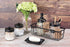 SheeChung Farmhouse Decor Metal Wire Bathroom Storage Organizer Basket Bins - for Cabinets, Shelves, Closets, Vanity