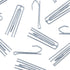 Dritz Home Long Neck Pleater Drapery Hooks, 14-Piece, Silver