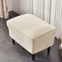 Stretch Ottoman Covers, Velvet Ottoman Slipcover Rectangle Storage Stool Cover Footstool Slipcover for Living Room