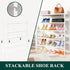 3 Closet, Smiry Shoe Rack, Tier Thick Bamboo Shoe Organizer, Stackable Free Standing Wooden Shoe Storage Shelf
