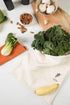 Extra Large Certified Organic Cotton Vegetable Crisper Bags, Reusable, Eco-Friendly, Made in USA
