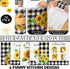 Mindsoft 36 Pcs Spring Sunflower Reusable Paper Towels Rolls Sunshine Washable Bulk Spring Kitchen Towels Paperless