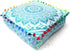 16" CRAFT KALA Green Ombre Large Hippie Mandala Meditation Floor Ottoman Pillow Cushion Pouf Cover Square Poufs