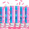 POPUPARTY 6 Pack Gender Reveal Confetti Cannon | No Powder Confetti Poppers