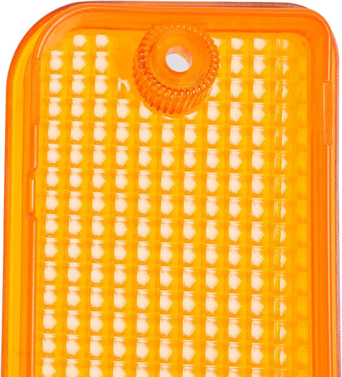 HECASA 2PCS Turn Signal Light Lens, Yellow Amber Lens Pair for 1992-1995 Toyota Pick-Up Truck (2 Wheel Drive Models