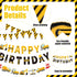 Maniaacer Set 5 Construction Birthday Banners Vehicle Truck Paper Garlands Construction Pennant Flags Bunting Banners