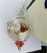 Creative Crystal Glass Teapot for Kung Fu Tea, Good Gift for Sister, Mom, Grandma, Red Rose