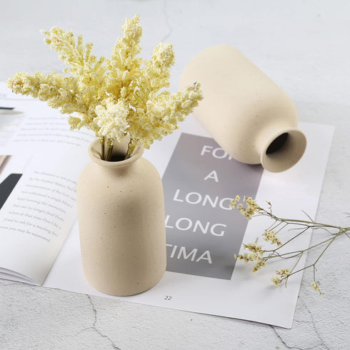 Dry Flower Vases, Ceramic Vase for Living Room Decoration, Flower Arrangement Shooting Props