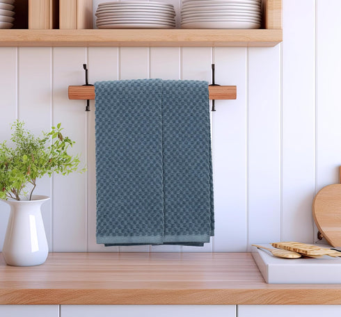Set 12 100% Set 16 28 COTTON CRAFT Amazing Kitchen Towel - of Terry Towels - Cotton Euro Caf Waffle Weave Dish Towel