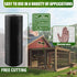 KAKO 1/2 inch 16inx50ft 19 Black Hardware Cloth Gauge Galvanized After Welding Chicken Wire Fencing Roll Welded Metal