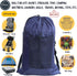36"x24"x6") 420D NAVY BLUE (Large Beach Chair Bag. For Tent, Camping Mattress, Recliner, Dog Bed, Director & Lounge