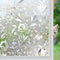 Niviy Window Film Floral Stained Glass Privacy Film 17.7 x 78.7 inches