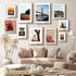Frametory 8x10 Metal Picture Frame with Mat for 5x7 Picture, Aluminum Photo Frame Collection