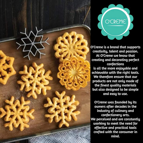 O'Creme Halloween Pumpkin Rosette Iron