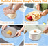 Silicone Pastry Mat for Baking, Non Stick Dough Rolling Mat with Measurement, 11.81 x 15.74 Inch