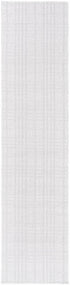 SAFAVIEH Bermuda Collection Runner Rug 2' x 6', Ivory & Light Grey, Non-Shedding, Machine Washable Indoor/Outdoor