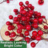 25 Pack Red Berry Stems Waterproof Christmas Picks Sprays for Christmas Tree Decorations Holly Berry Artificial Fruit