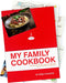 Suck UK My Family Cookbook | Blank Recipe Book to Write Your Own Recipes | Red Family Recipe Book