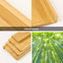 Organzier,4 8Pcs Countertop, Organization,18" 15.8" 40 Spice Drawer Tiers- Bamboo Spice Rack Tray Insert for Cabinet