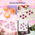NUOMI 1 Inch Super Mini Cupcake Papers, 1000 Pack Muffin Lining Wrappers, Pink