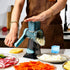 KalraMay Cheese Grater,Rotary Cheese Grater with Handle, Multifunctional Rotary Cheese Shredder Effortlessly Grates
