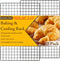 2PCS Cooling Racks for Cooking and Baking, 10" x 15" Heavy Duty Stainless Steel Wire Rack for Roasting