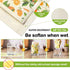 6 Patelai Pcs Swedish Dishcloth for Kitchen Fruit Swedish Dish Towels Swedishs Dish Cloths Absorbent Reusable Paper