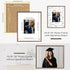 16x20 8x10 Axeman Signature Picture Frame with White Mat Wedding Guest Book Alternative, Wall Hanging Photo Frame