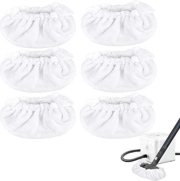 Sgizoku Large Microfiber Bonnet Steam Mop Pads Compatible with Dupray Steam Cleaners