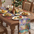 Decor(13x72 inch) Beach Palm Trees Table Runner,Dining Decor for Kitchen Coffee Table Family Dinners Holiday Parties
