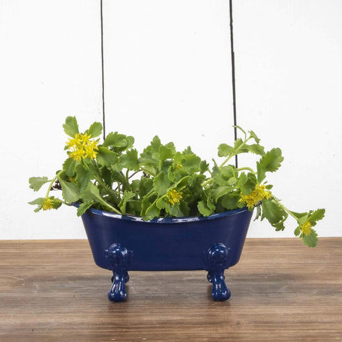 Mini Blue Bathtub Soap Dish