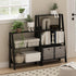 3-Tier 9.3" 23.6" 27", Furinno Ladder Book Shelf, Ladder Shelf, Open Design Bookshelf, Display Storage Bookcase, x x