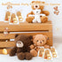 50PCS Bear Bottle Openers Keychain Baby Shower Party Favors Bottle Opener Bears for Theme Party Birthday Return Favors