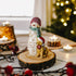 Pavilion Gift Company 5 Inch Collectible BirchHearts Snowman Figurine, "Friends are Always by Your Side"