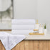 Quick-Dry Soft High Absorbent Hand Towels - 16"x29" Cotton Turkish Towel Set of 4 for Bathroom and Gym