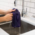 Now Designs Ripple Kitchen Dishcloth, Set of 4, Prince Purple