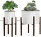 Sorbus Adjustable Metal Plant Stand Mid Century Style Flower Pot Holder, 10