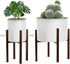 Sorbus Adjustable Metal Plant Stand Mid Century Style Flower Pot Holder, 10