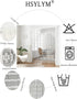 String Door Privacy Lace Curtain - Macrame Boho Doorway Window Curtains for Decorative Room Separation (White)