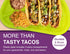 Fiesta Taco Plate - Arrow Home Products 12 Pack, BPA Free Plastic, Includes 3 Taco Holders