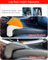 Car Leg Extender Leg Support for Driving, Car Front Seat Thigh Extender Support Cushions, Adjustable