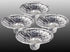 Ohr Candles Extra Heavy Disposable Aluminium Foil Candle Holder, 50 Pieces, Drip Cup Bobeches - 1 Pack