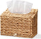 Water Hyacinth Hand Towels Box Cover for Kleenex Disposable Paper Hand Towels,