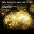 8FT 210 Decor(8 7ft) Vigdur Led Curtain String Lights, Window Fairy Lights for Bedroom with Warm LEDs, Hanging Twinkle